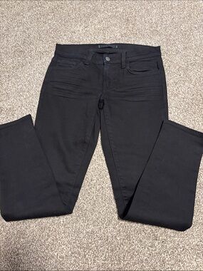 J brand Women's Black Slim Straight Jeans
